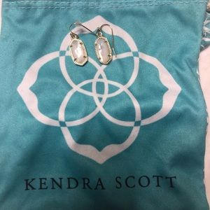 SOLD Kendra Scott White Earrings